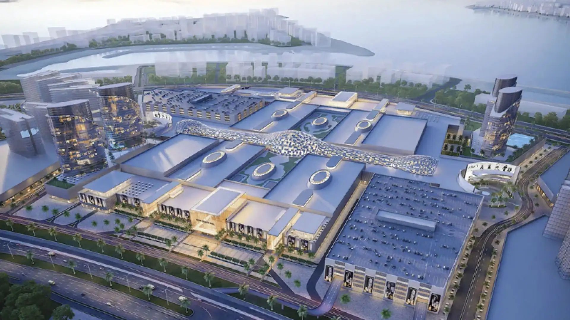 deira island  mall dubai most futurisim mall